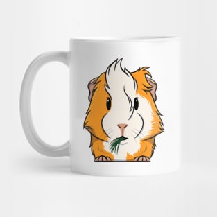 Orange/White Abyssinian Guinea Pig Mug